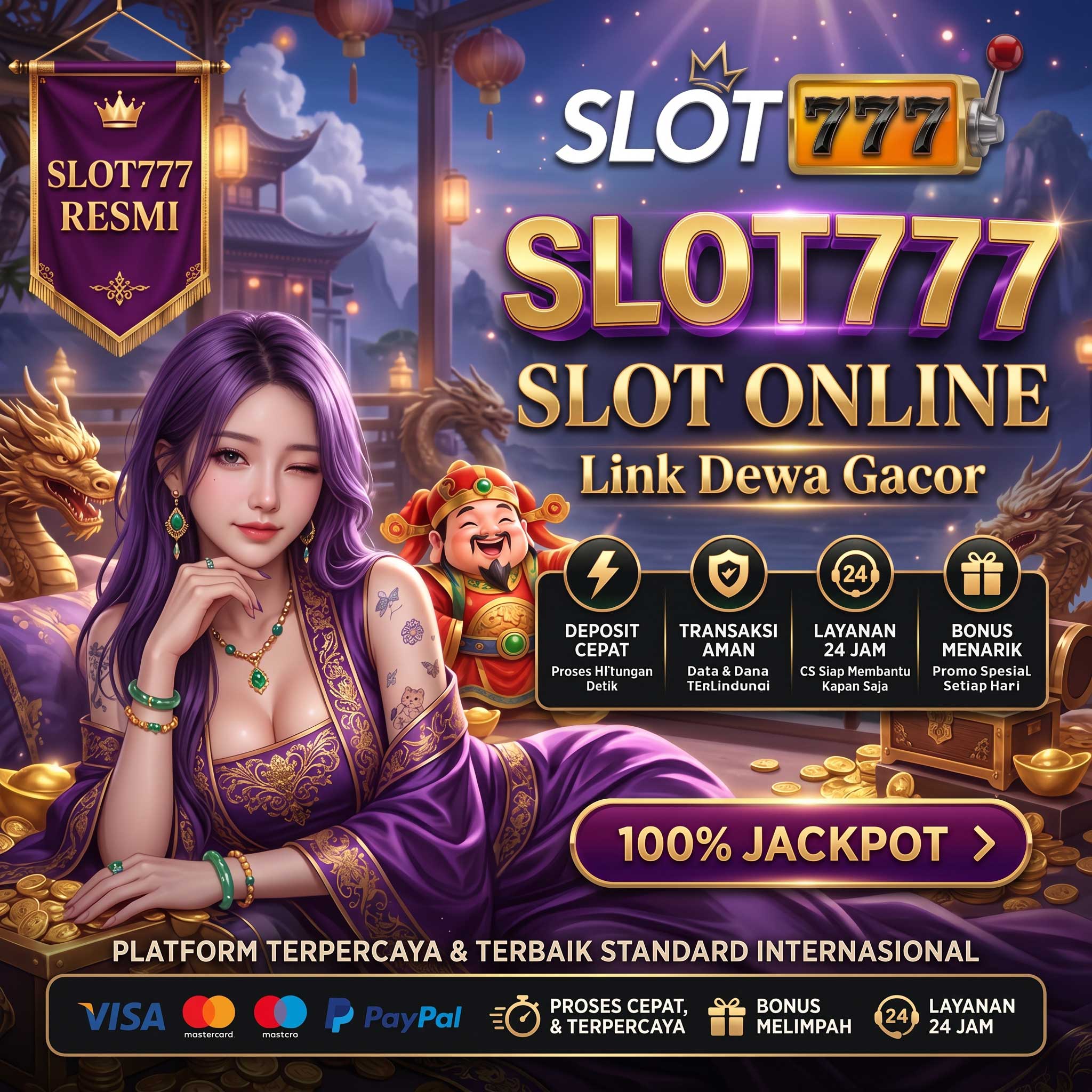 SLOT777 x Slot88 Bandar Slot Online Link Gacor Dewa Jackpot